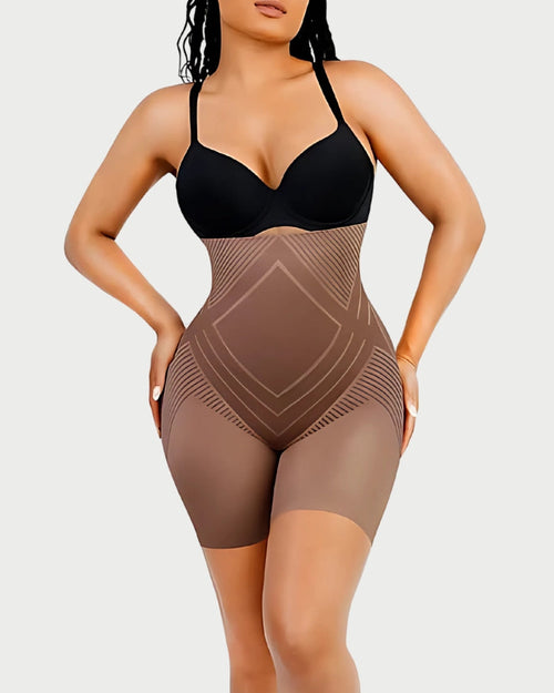 Air Slim Liquid Spandex Shaping Brief | High-Waist Control & Silky Touch curvify.me