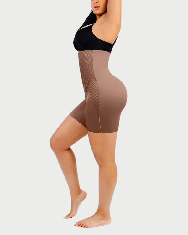Air Slim Liquid Spandex Shaping Brief | High-Waist Control & Silky Touch curvify.me