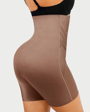 Air Slim Liquid Spandex Shaping Brief | High-Waist Control & Silky Touch curvify.me