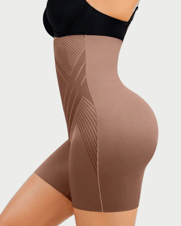 Air Slim Liquid Spandex Shaping Brief | High-Waist Control & Silky Touch curvify.me