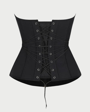 Adjustable Latex Waist Trainer | 10 Steel Bones & Cotton-Lined curvify.me