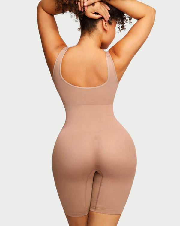 Eco-Friendly Seamless Shaping Jumpsuit – Waist-Slimming, Bust-Lifting & Butt-Enhancing Shapewear curvify.me