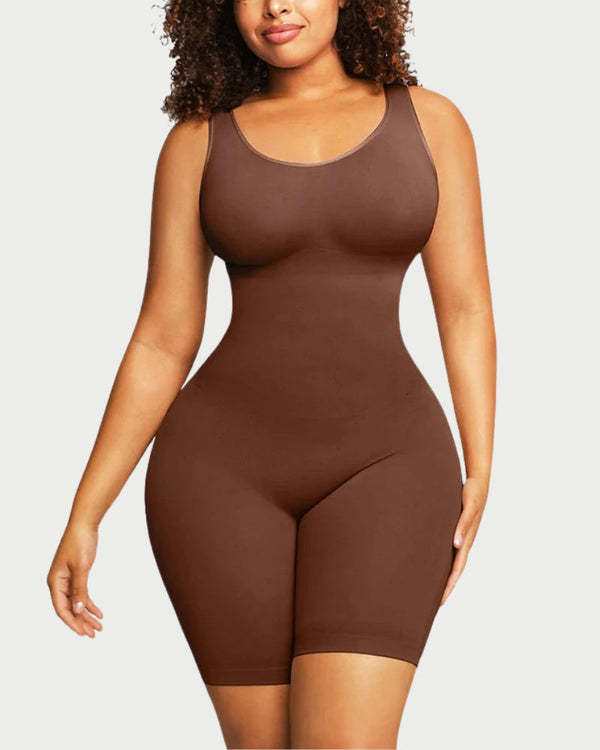 Eco-Friendly Seamless Shaping Jumpsuit – Waist-Slimming, Bust-Lifting & Butt-Enhancing Shapewear curvify.me