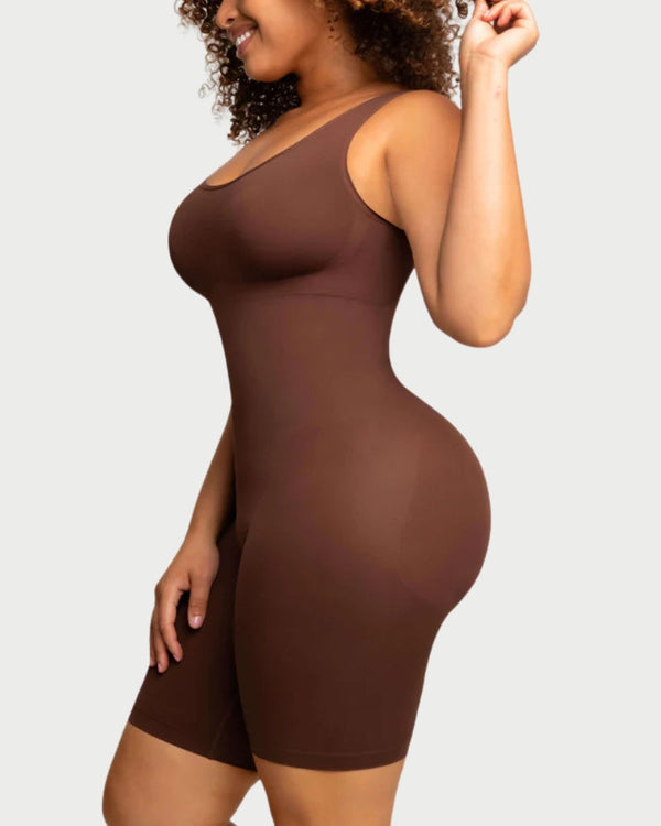 Eco-Friendly Seamless Shaping Jumpsuit – Waist-Slimming, Bust-Lifting & Butt-Enhancing Shapewear curvify.me