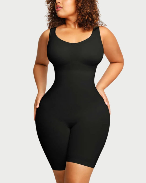 Eco-Friendly Seamless Shaping Jumpsuit – Waist-Slimming, Bust-Lifting & Butt-Enhancing Shapewear curvify.me