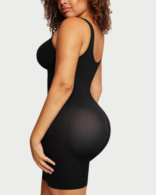 Eco-Friendly Seamless Shaping Jumpsuit – Waist-Slimming, Bust-Lifting & Butt-Enhancing Shapewear curvify.me