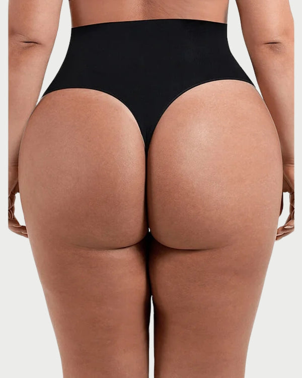 Eco-Friendly Seamless Shaping Thong | Butt Lifting & Anti-Roll Waist curvify.me
