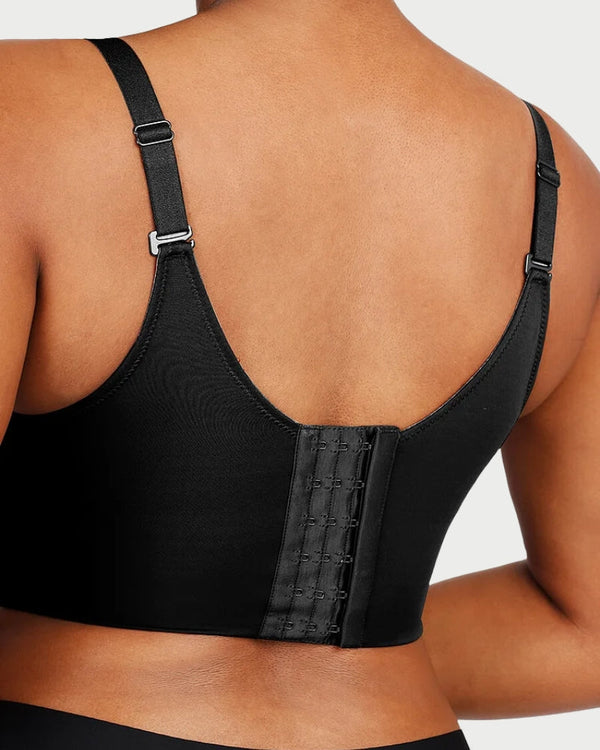 Full Coverage Push-Up Bra | Hide Back Fat & Sculpting Uplift Support curvify.me