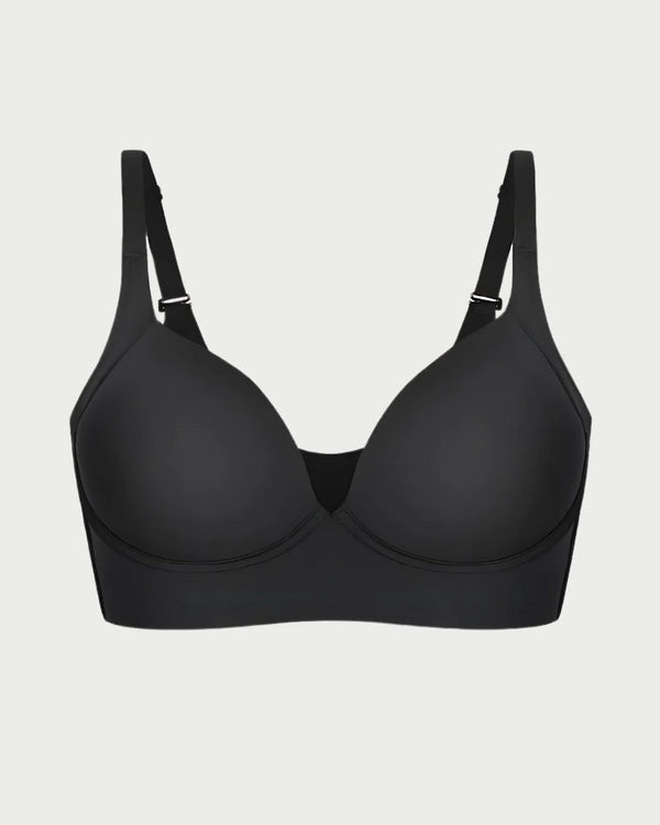 Full Coverage Push-Up Bra | Hide Back Fat & Sculpting Uplift Support curvify.me