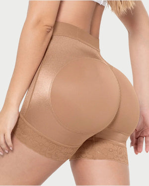 Fajas Colombianas High Waisted Shapewear Shorts | Butt Lift & Medium Control curvify.me