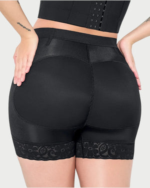 Fajas Colombianas High Waisted Shapewear Shorts | Butt Lift & Medium Control curvify.me