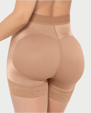 Fajas Colombianas High Waisted Shapewear Shorts | Butt Lift & Medium Control curvify.me