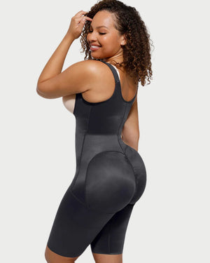 High-Compression Post-Op Body Shaper | Tummy Control & U-Chest Support curvify.me