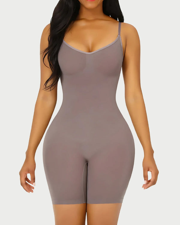 Plus Size Seamless Full Body Shaper | Light Compression & Tummy Control curvify.me