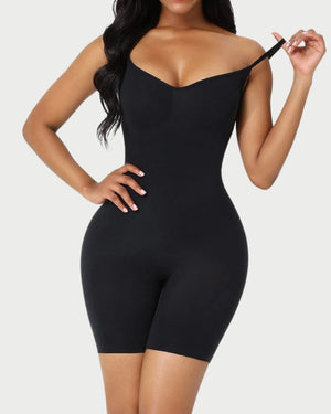 Plus Size Seamless Full Body Shaper | Light Compression & Tummy Control curvify.me