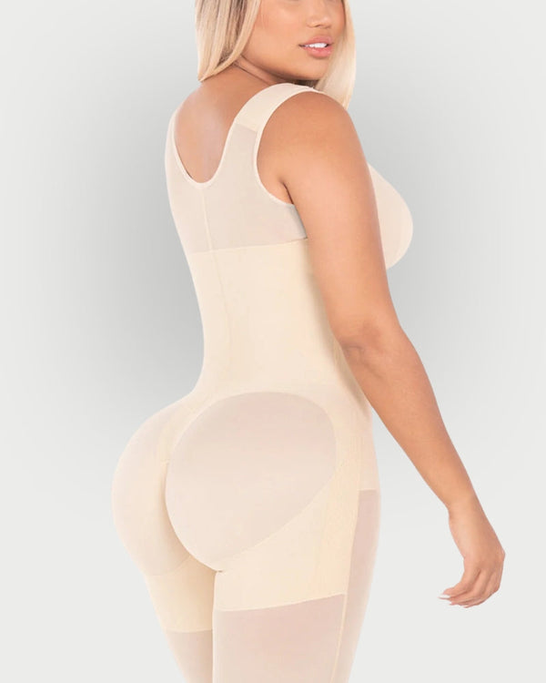 Post-Surgery High Compression Bodysuit with Bra | Ultra Hip Faja Shaper curvify.me