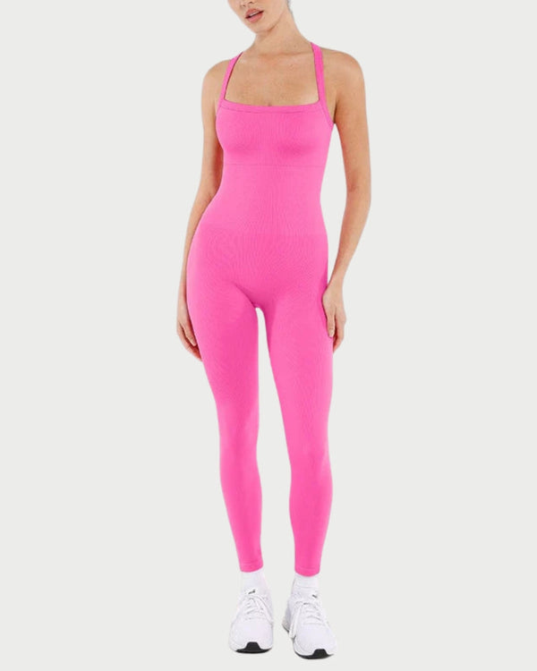 Seamless 2-in-1 Shaping Jumpsuit | Bra-Free Support & Tummy Control curvify.me
