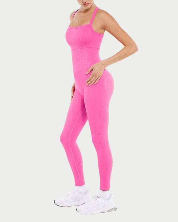 Seamless 2-in-1 Shaping Jumpsuit | Bra-Free Support & Tummy Control curvify.me