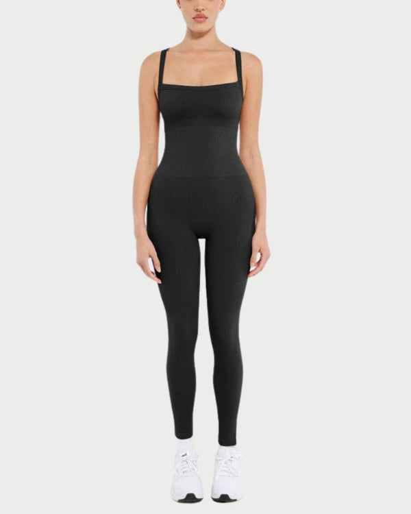 Seamless 2-in-1 Shaping Jumpsuit | Bra-Free Support & Tummy Control curvify.me