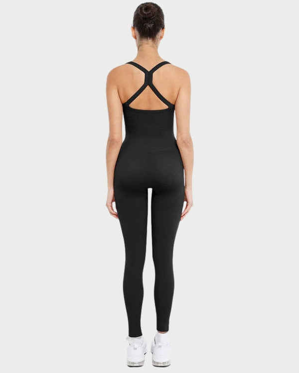 Seamless 2-in-1 Shaping Jumpsuit | Bra-Free Support & Tummy Control curvify.me