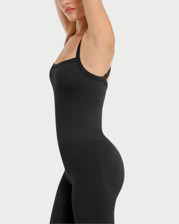 Seamless 2-in-1 Shaping Jumpsuit | Bra-Free Support & Tummy Control curvify.me