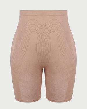 Seamless Butt-Lifting High-Waist Shorts | Tummy Control & Thigh Slimming curvify.me