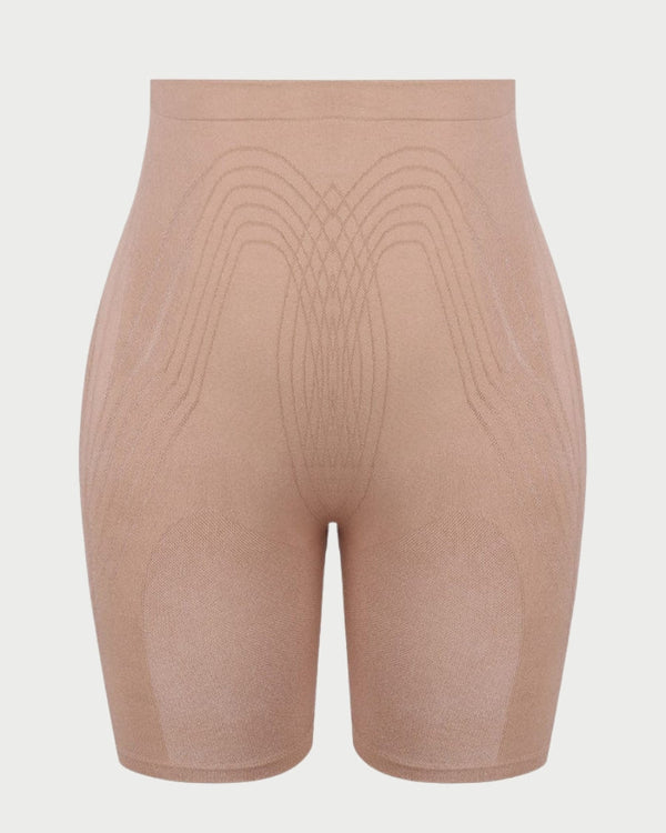 Seamless Butt-Lifting High-Waist Shorts | Tummy Control & Thigh Slimming curvify.me