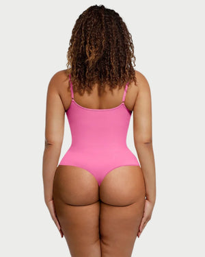 Seamless Covered Bust Thong Bodysuit | Tummy Control & Comfortable Fit curvify.me