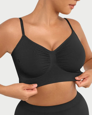 Seamless Everyday Shaping Bra | Back Support & Adjustable Straps curvify.me