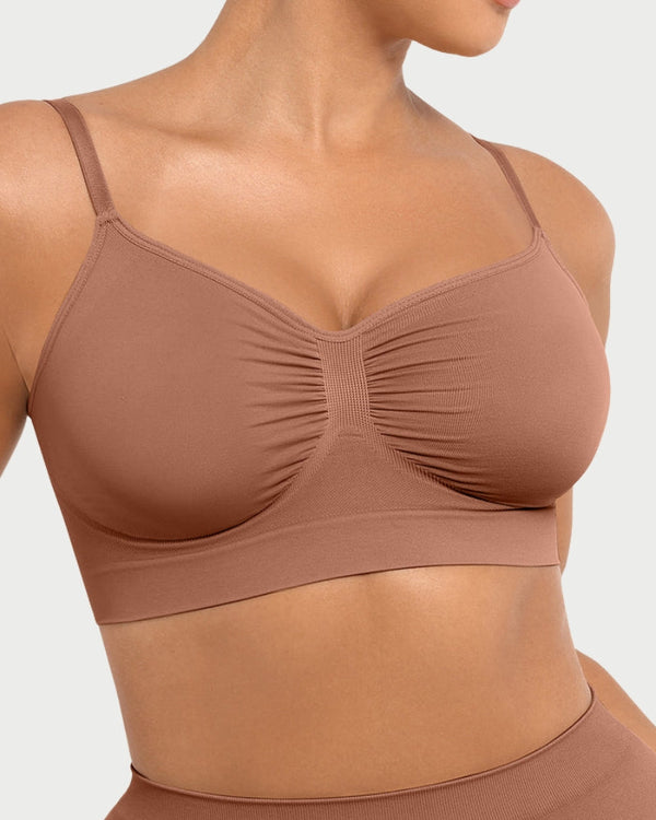 Seamless Everyday Shaping Bra | Back Support & Adjustable Straps curvify.me