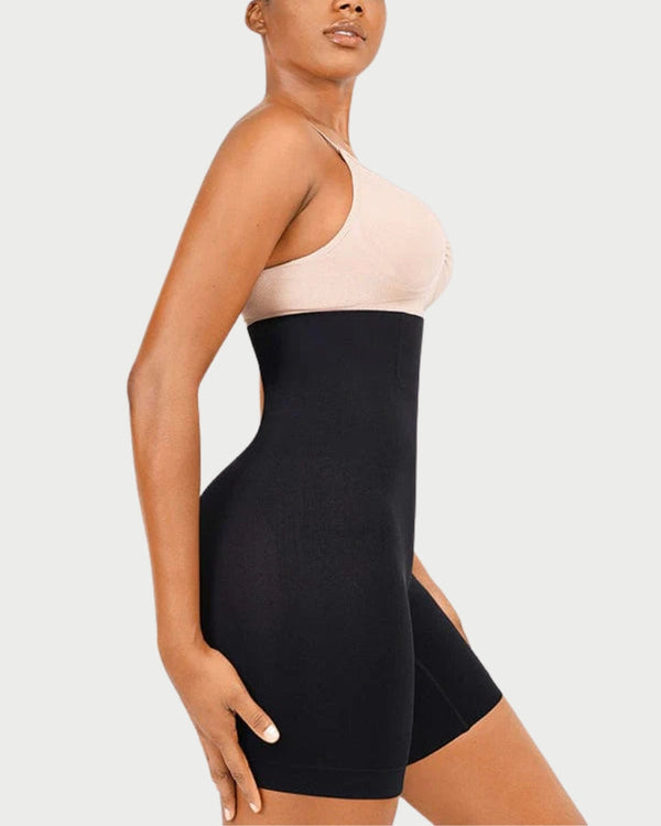 Seamless Tummy Control Shaper Shorts | 4 Steel Bones & Butt Lift curvify.me