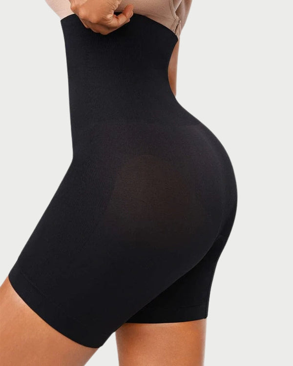 Seamless Tummy Control Shaper Shorts | 4 Steel Bones & Butt Lift curvify.me