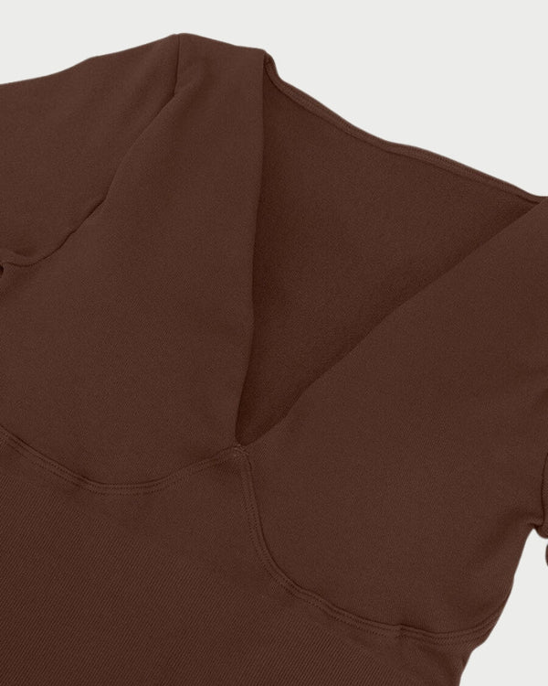 Seamless Waist Cinching Catsuit | Tummy Control & Bra-Free Support curvify.me