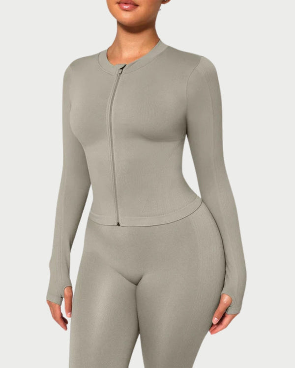 Slimming High-Waisted Yoga Leggings | Seamless Leg Shaping & Waist Definition curvify.me