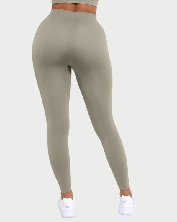 Slimming High-Waisted Yoga Leggings | Seamless Leg Shaping & Waist Definition curvify.me