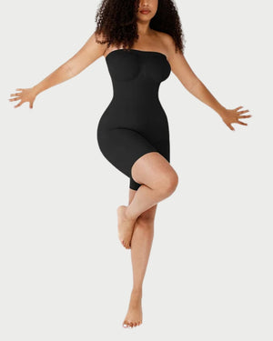 Strapless Butt Lifting Tummy Control Bodysuit | Seamless Sculpt & Support curvify.me